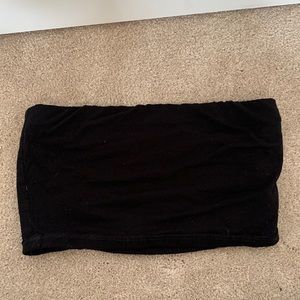 Black tube top